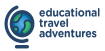 Educational Travel Adventures logo - a globe